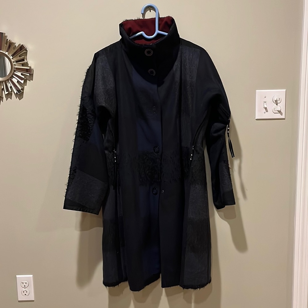 Women’s Marithé François Girbaud Wool Coat (Size 29)